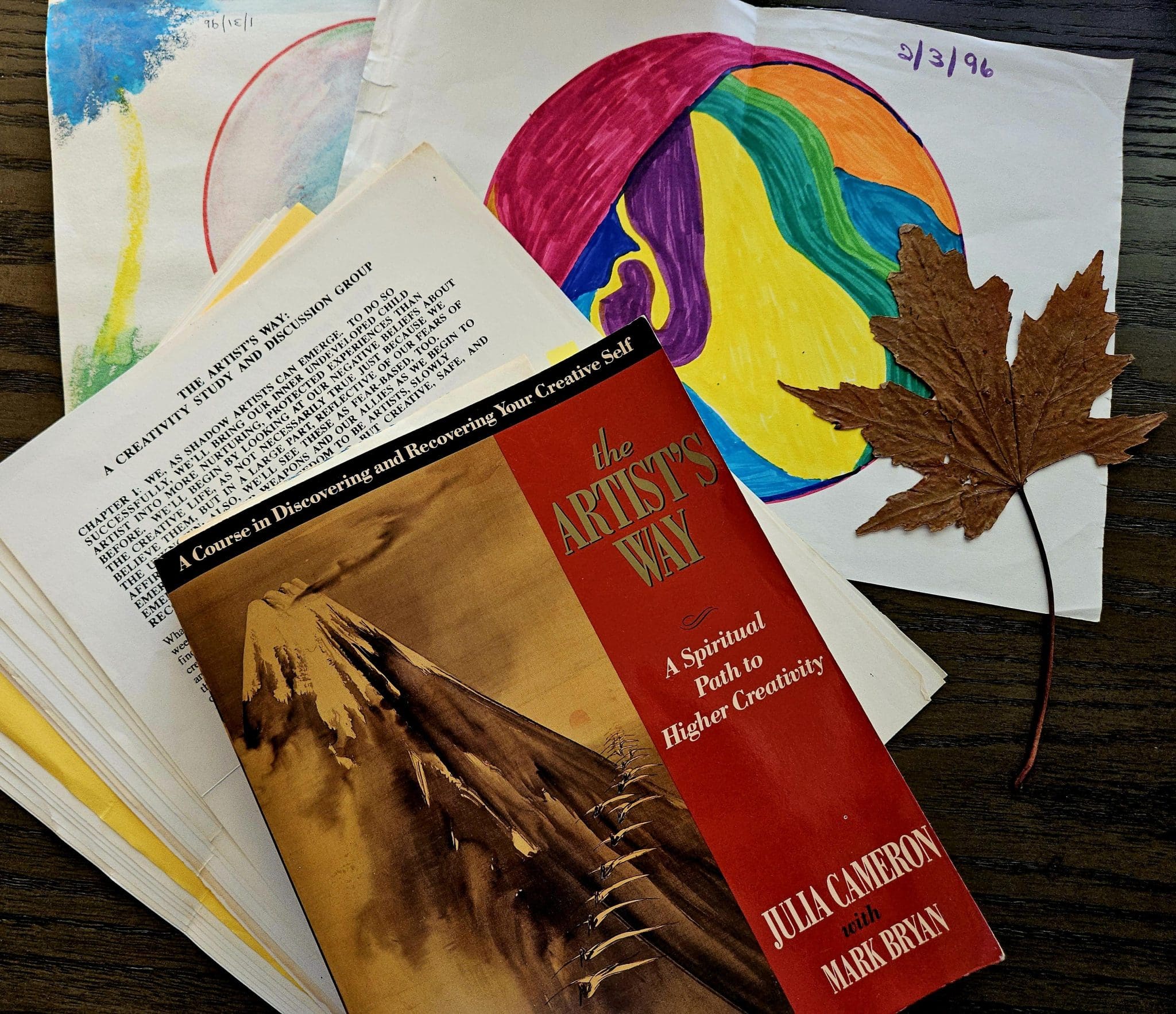 Artist's Way Book-Papers