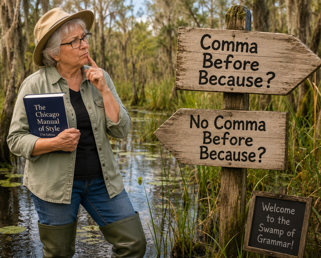 Let's wade into the grammar swamp!